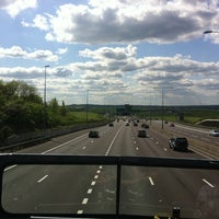 Photo taken at M25 Junction 2 by Alex W. on 5/12/2012