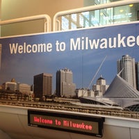 Photo taken at Milwaukee Mitchell International Airport (MKE) by Nicholas Z. on 5/16/2012