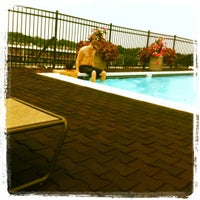 Photo taken at The Avalon Pool @ Foxhall by Becky O. on 7/28/2012