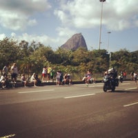 Photo taken at XVI Meia Maratona Internacional do Rio de Janeiro 2012 by Cynthia L. on 8/19/2012
