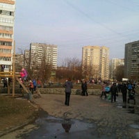 Photo taken at Аллея 70-летия Советской власти by zizilka r. on 4/9/2012
