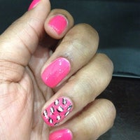 Photo taken at Image Nails West Oaks Mall by Karmen A. on 4/25/2012