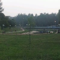Photo taken at Озеро в парке 1100-летия by Станислав С. on 8/16/2012