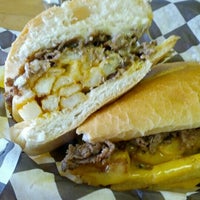 Photo taken at No Forks Cheesesteaks and More by Ketan P. on 8/9/2012