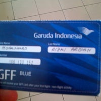 Photo taken at Garuda Indonesia Sales &amp;amp; Ticketing Office by Mohammad Rizki A. on 8/6/2012
