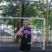 Photo taken at Griga&amp;#39;s Basket Court by Евгений В. on 5/25/2012