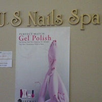 Photo taken at US Nail Spa by Hailey W. on 6/5/2012