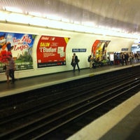 Photo taken at Métro Reuilly–Diderot [1,8] by Leo P. on 7/3/2012