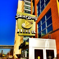 Photo taken at Saint Louis Bread Co. by Chris R. on 3/9/2012