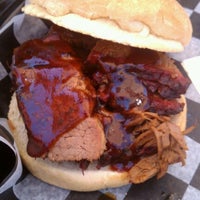 Photo taken at Woody&amp;#39;s Smoke Shack by Christopher J. on 7/20/2012