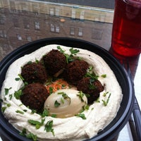 Photo taken at Soom Soom Vegetarian Bar by Theresa S. on 5/1/2012