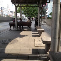 Photo taken at BMTA Bus Stop by PaLM O. on 4/7/2012