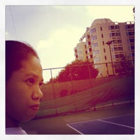 Photo taken at Tennis Court @ Ramkhamhaeng13 by Ajima V. on 8/25/2012