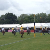 Photo taken at Polo in the park by Yuka K. on 6/10/2012