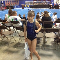 Photo taken at Woodlands Gymnastics Academy by Brian E. on 8/25/2012
