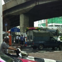 Photo taken at Bangna Intersection Bus Stop by Daow Ja D. on 9/6/2012