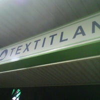 Photo taken at Tren Ligero Textitlan by Oscar P. on 3/10/2012