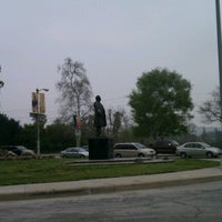 Photo taken at Griffith Jenkins Griffith Statue by Frank L. on 2/26/2012