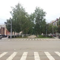 Photo taken at Сквер по ул. Пролетарской by Serezha G. on 8/15/2012