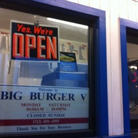 Photo taken at Big Burger V by Jenni R. on 4/15/2012