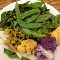 Photo taken at NYU Hayden Dining Hall by Veronica on 6/15/2012