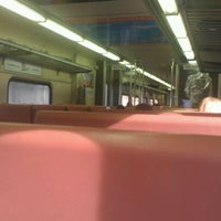 Photo taken at Southshore Train by Emily E. on 4/13/2012