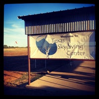 Photo taken at Texas Skydiving Center by Tyler B. on 9/10/2012