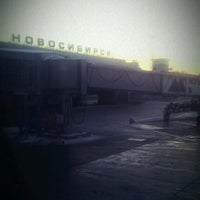 Photo taken at SU 806 Новосибирск - Москва (OVB - SVO) by Kirill K. on 2/15/2012