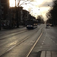 Photo taken at Tramhalte Hogeweg by Luigi G. on 2/16/2012