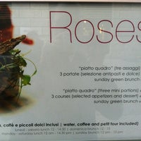 Foto diambil di Roses Restaurant oleh Marcello F. pada 2/14/2012