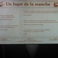 Photo taken at Un Lugar de la Mancha by Luis R. on 3/15/2012
