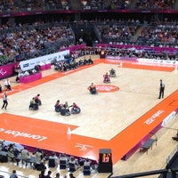 Photo taken at London 2012 Basketball Arena by Fraser N. on 9/9/2012