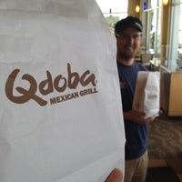 Photo taken at QDOBA Mexican Eats by Aaron W. on 3/17/2012