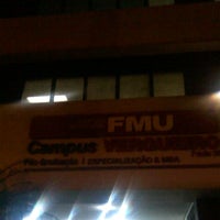 Photo taken at FMU - Campus Vergueiro by Kristofer W. on 8/14/2012
