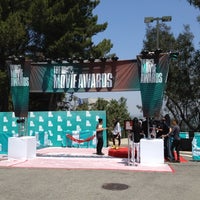 Photo taken at MTV Movie Awards Red Carpet by Michael S. on 6/3/2012