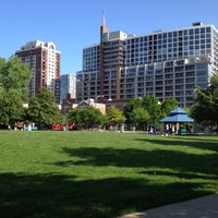 Photo taken at Cottontail Park, Chicago by Arfon S. on 5/13/2012