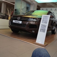 Photo taken at Volkswagen Центр Варшавка by Scirocco С. on 3/3/2012