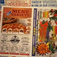 Photo taken at Domino&amp;#39;s Pizza by Donna S. on 4/24/2012