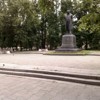 Photo taken at Парк Крылова by Yakov U. on 6/14/2012