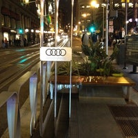 Photo taken at Powell Street Parklet by Rebecca M. on 5/22/2012