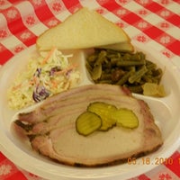 Photo taken at Smokey C&amp;#39;s Bar-B-Que &amp;amp; Wings by Donna C. on 2/29/2012