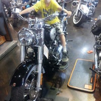 Photo taken at Fischer&amp;#39;s Harley Davidson by Harald K. on 8/17/2012