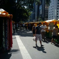 Photo taken at Feira de Artesanato da Paulista by Elaine S. on 4/8/2012