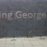 Photo taken at King George V DLR Station by Rick A. on 4/8/2012
