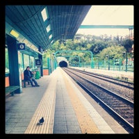 Photo taken at Stazione Valle Aurelia by Amidala on 5/5/2012