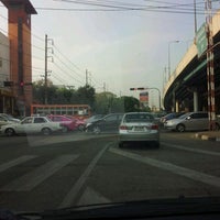 Photo taken at Sutthisan Intersection Overpass by Han J. on 3/16/2012