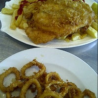 Photo taken at The Fish &amp;amp; Chips Room by Marfoa Z. on 6/4/2012
