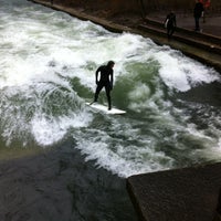 Eisbachwelle Surf Spot In Englischer Garten Sud