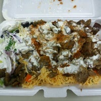 Photo taken at Rafiqi&amp;#39;s Halal Food by Lamar G. on 4/10/2012