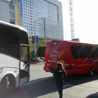 Photo taken at Google Shuttle - Civic Center Stop by Adam S. on 2/14/2012